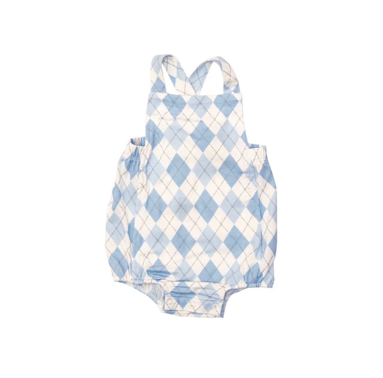 Ocean Blue Retro Sunsuit