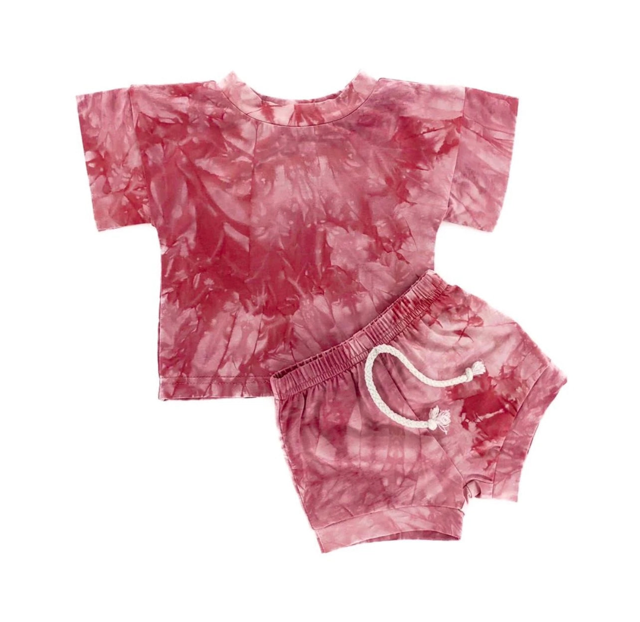 Pink Tie Dye Slouchy Set