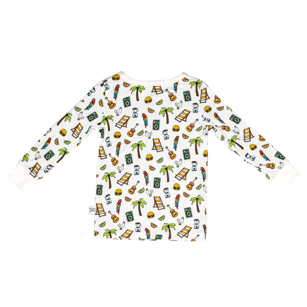 KeysBurger Two-Piece Pajama Set