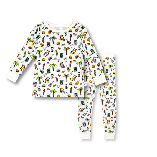 KeysBurger Two-Piece Pajama Set