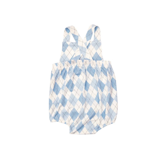 Ocean Blue Retro Sunsuit