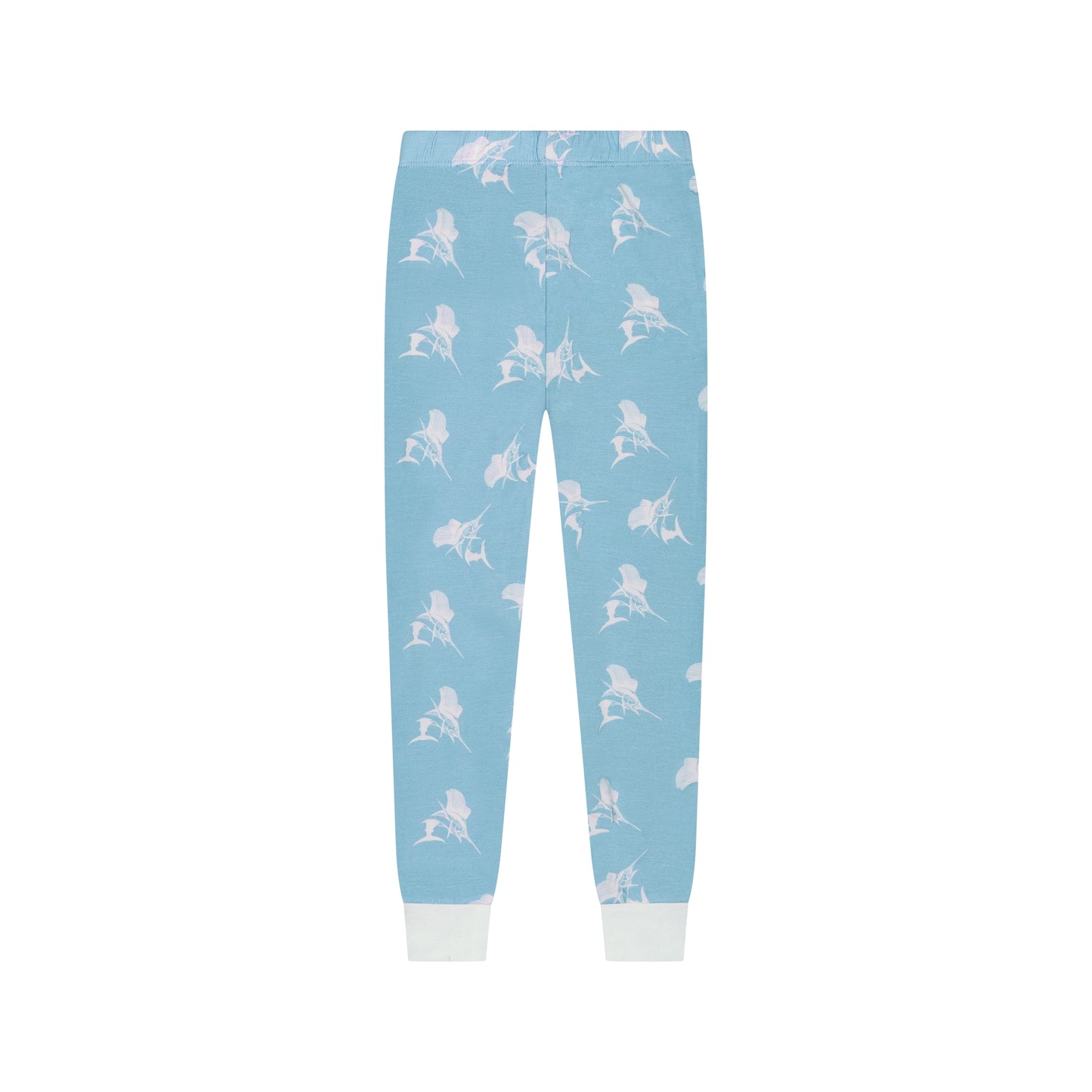 Blue Sailfish Two-Piece Pajama Set