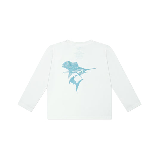 Blue Sailfish Swim Shirt