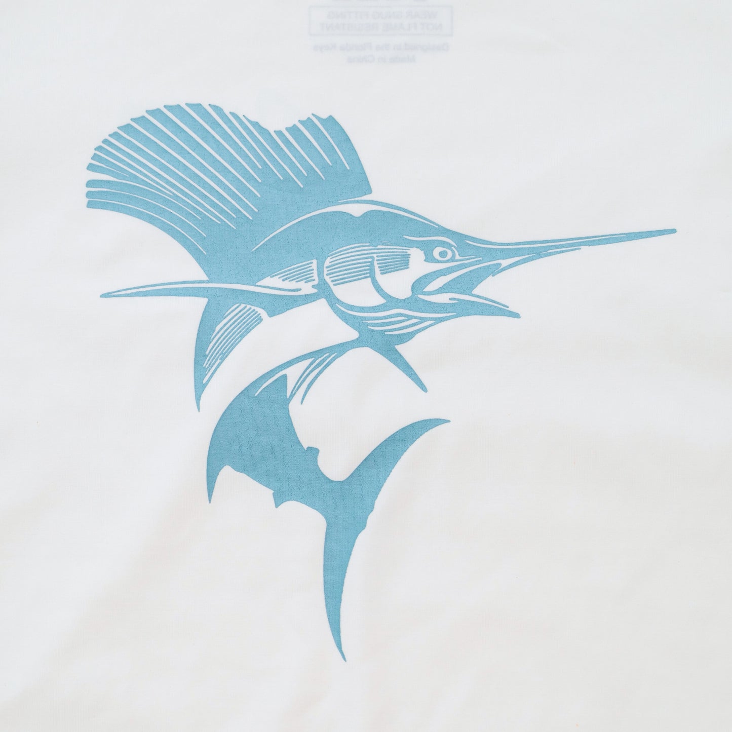 Blue Sailfish Swim Shirt