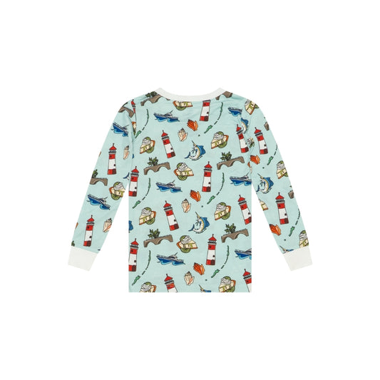 Keys Two-Piece Pajama Set