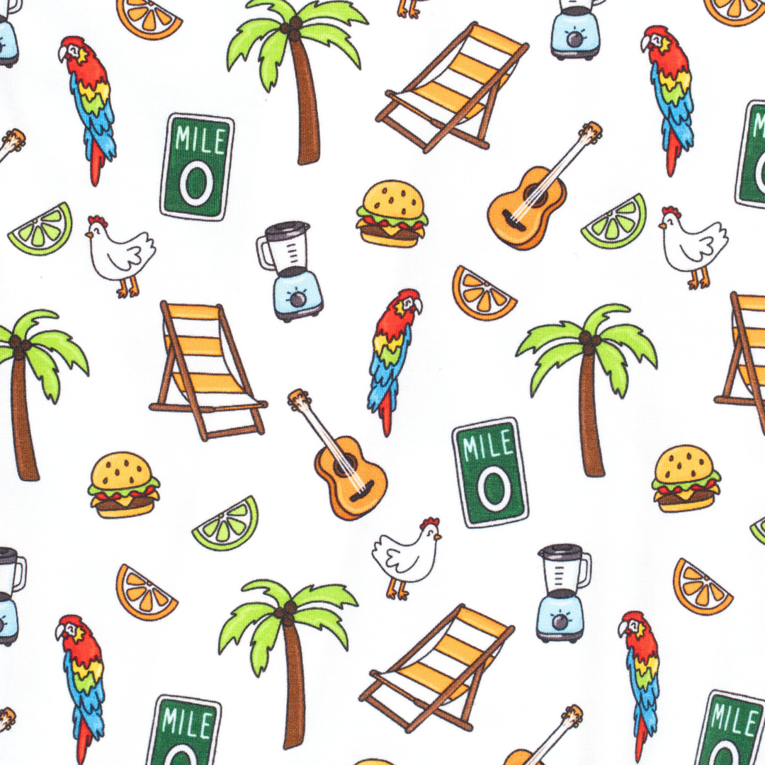 KeysBurger Two-Piece Pajama Set