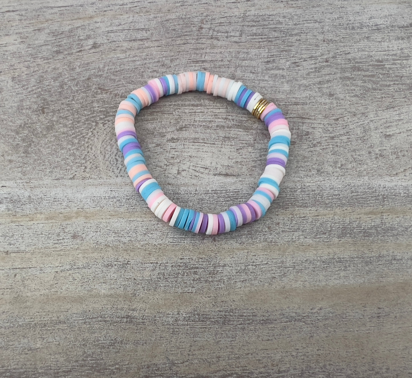 Multicolor Clay Bracelet