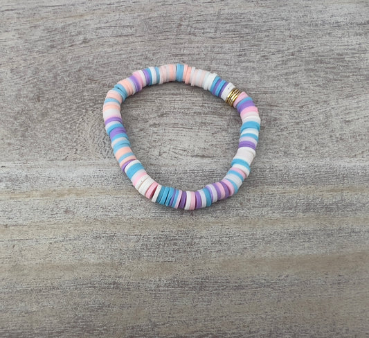 Multicolor Clay Bracelet