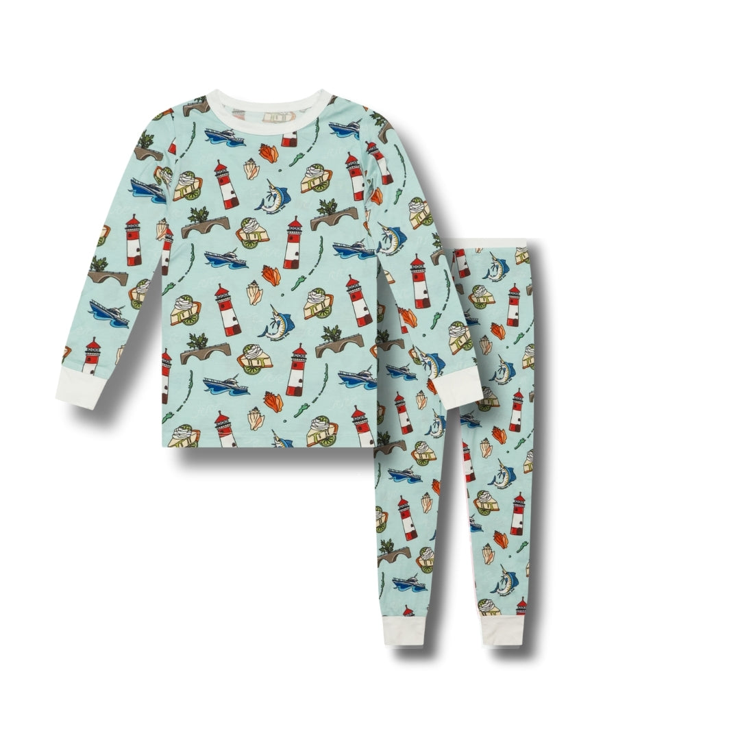 Keys Two-Piece Pajama Set
