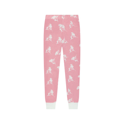 Pink Sailfish Two-Piece Pajama Set