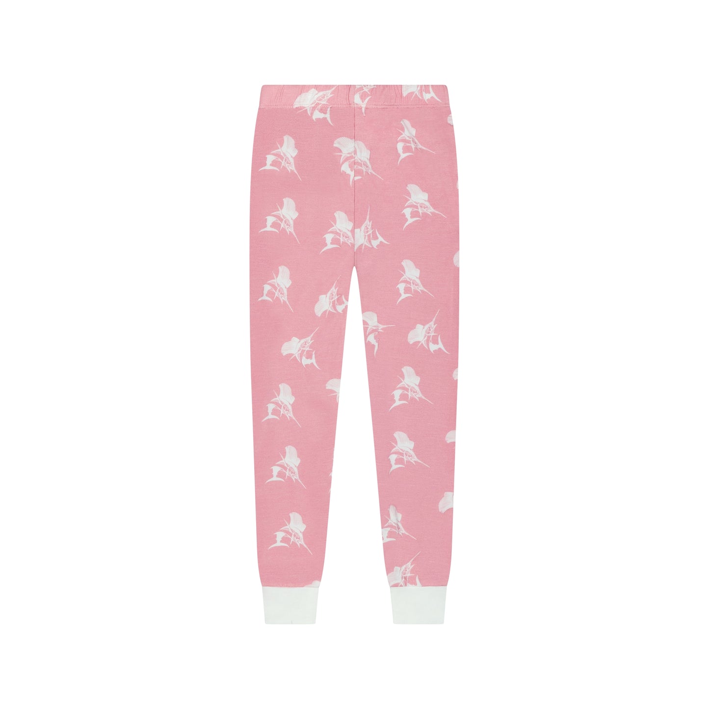 Pink Sailfish Two-Piece Pajama Set