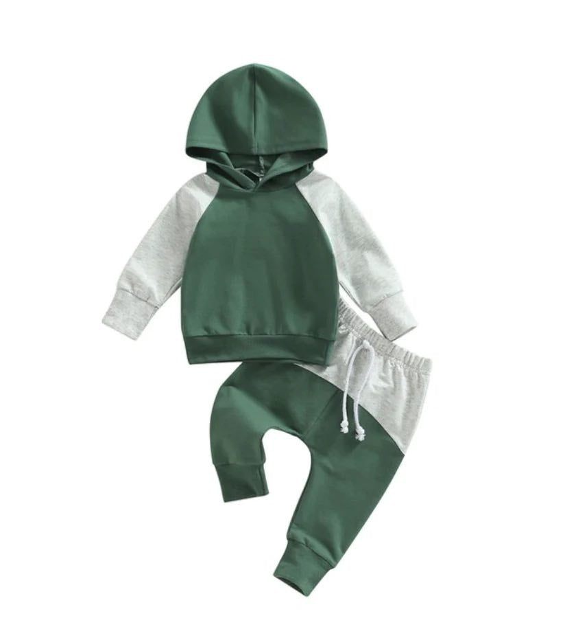 Green Jogger Suit