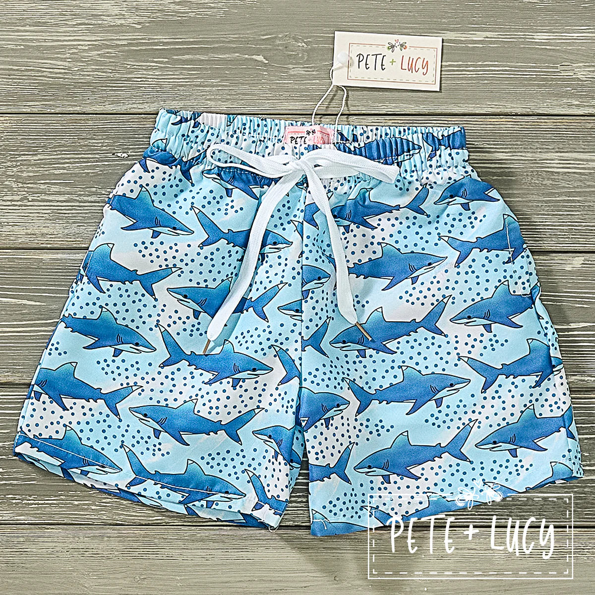 Shark Swim Trunks